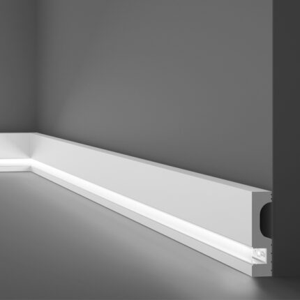 Плинтусы напольные под подсветку