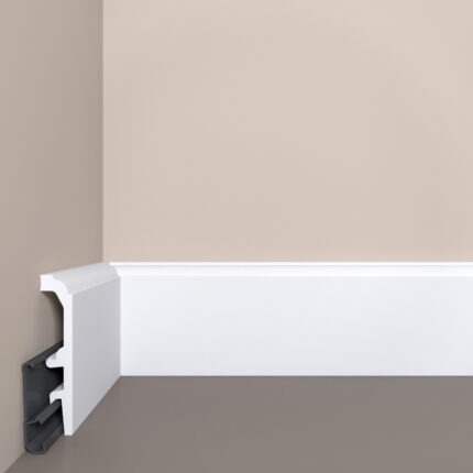 Плинтусы на монтажной планке